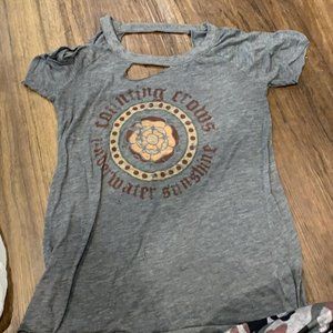 DISTRESSED- CUT UP (ON PURPOSE) COUNTING CROWS